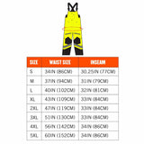 Ergodyne 25526 8928 2XL Lime Class E Hi-Vis Insulated Bibs - 7