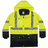 Ergodyne 25534 GloWear 8388 Type R Class 3/2 Thermal Jacket Kit, Large, HV Lime - 4