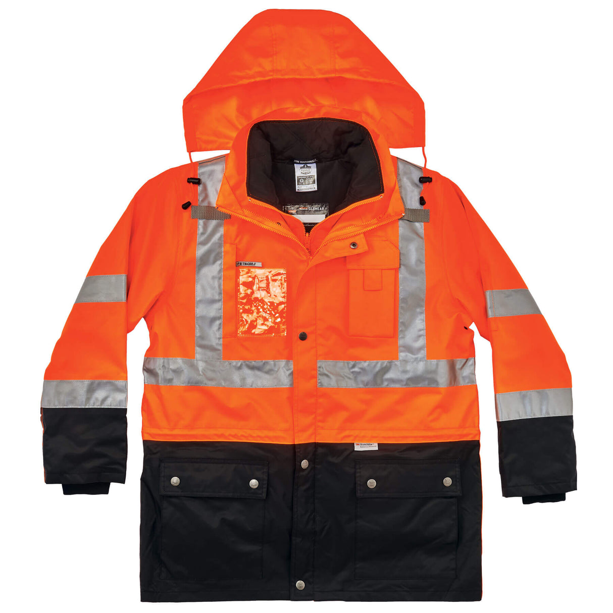 Ergodyne 25552 GloWear 8388 Type R Class 3/2 Thermal Jacket Kit, Small, HV Orange - 4