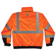 Ergodyne 25582 GloWear 8381 Type R Class 3 Performance 3-in-1 Bomber Jacket, Small, HV Orange