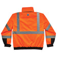 Ergodyne 25583 GloWear 8381 Type R Class 3 Performance 3-in-1 Bomber Jacket, Medium, HV Orange