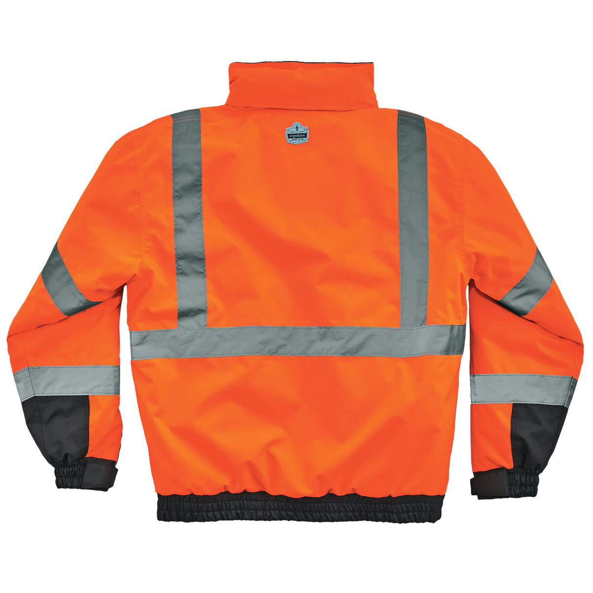 Ergodyne 25612 GloWear 8377 Type R Class 3 Quilted Bomber Jacket, Small, HV Orange - 3