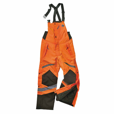 Ergodyne 25632 8928 S Orange Class E Hi-Vis Insulated Bibs