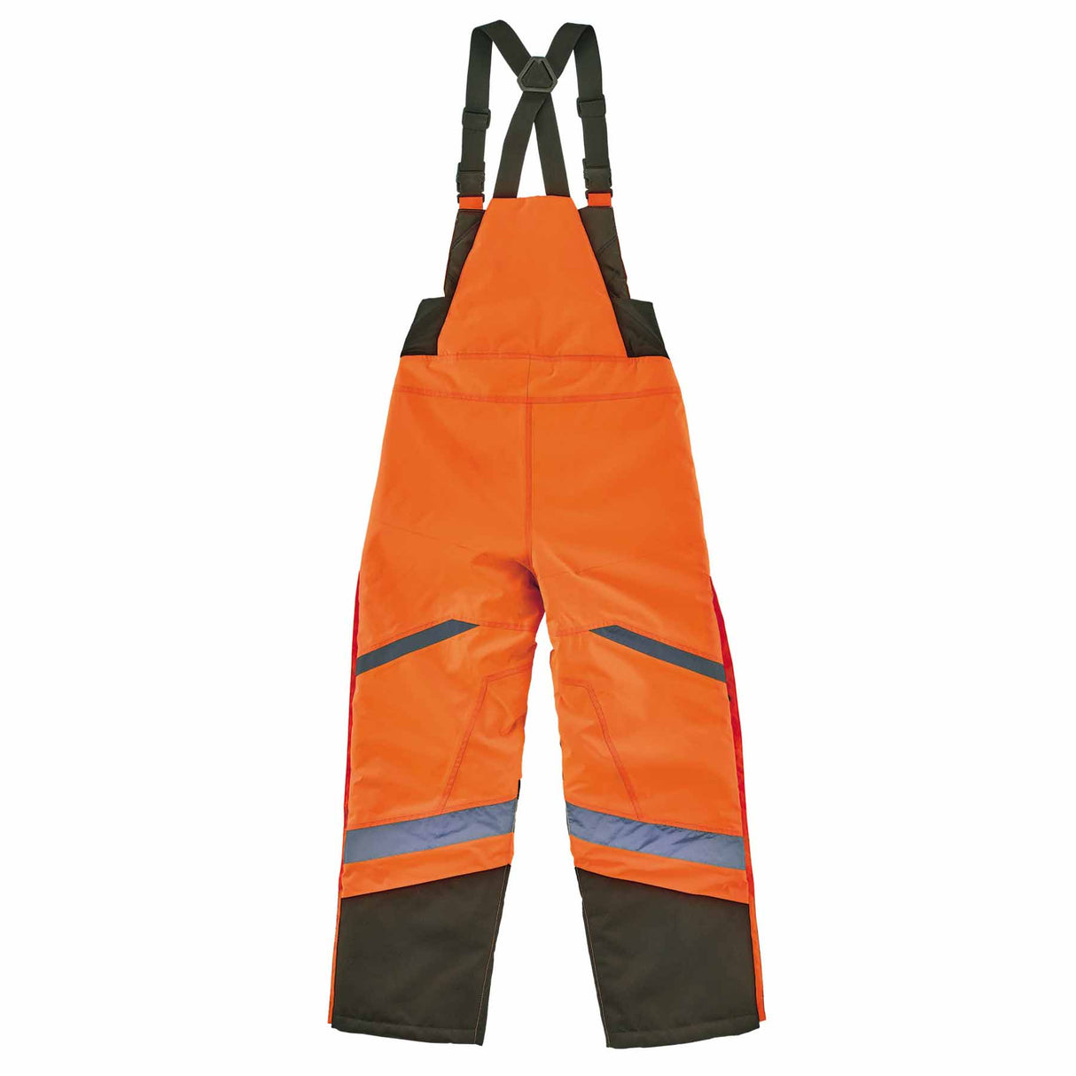 Ergodyne 25633 8928 M Orange Class E Hi-Vis Insulated Bibs - 2