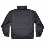 Ergodyne 25644 8377EV L Black Non-Certified Hi-Vis Bomber Jacket - Quilted - 2