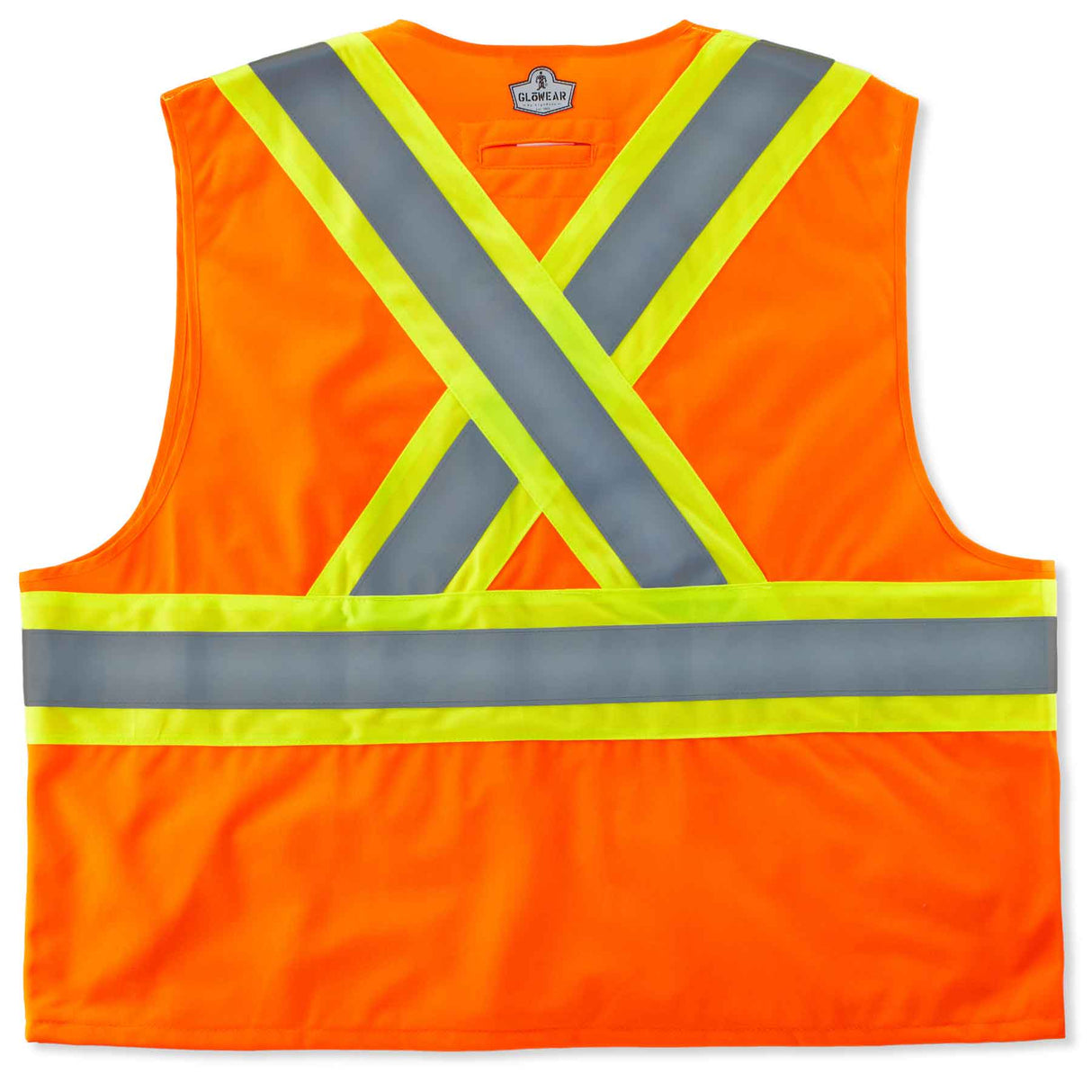 Ergodyne 26187 GloWear 8235ZX Type R Class 2 Two-Tone X-Back Vest, 2XL/3XL, HV Orange