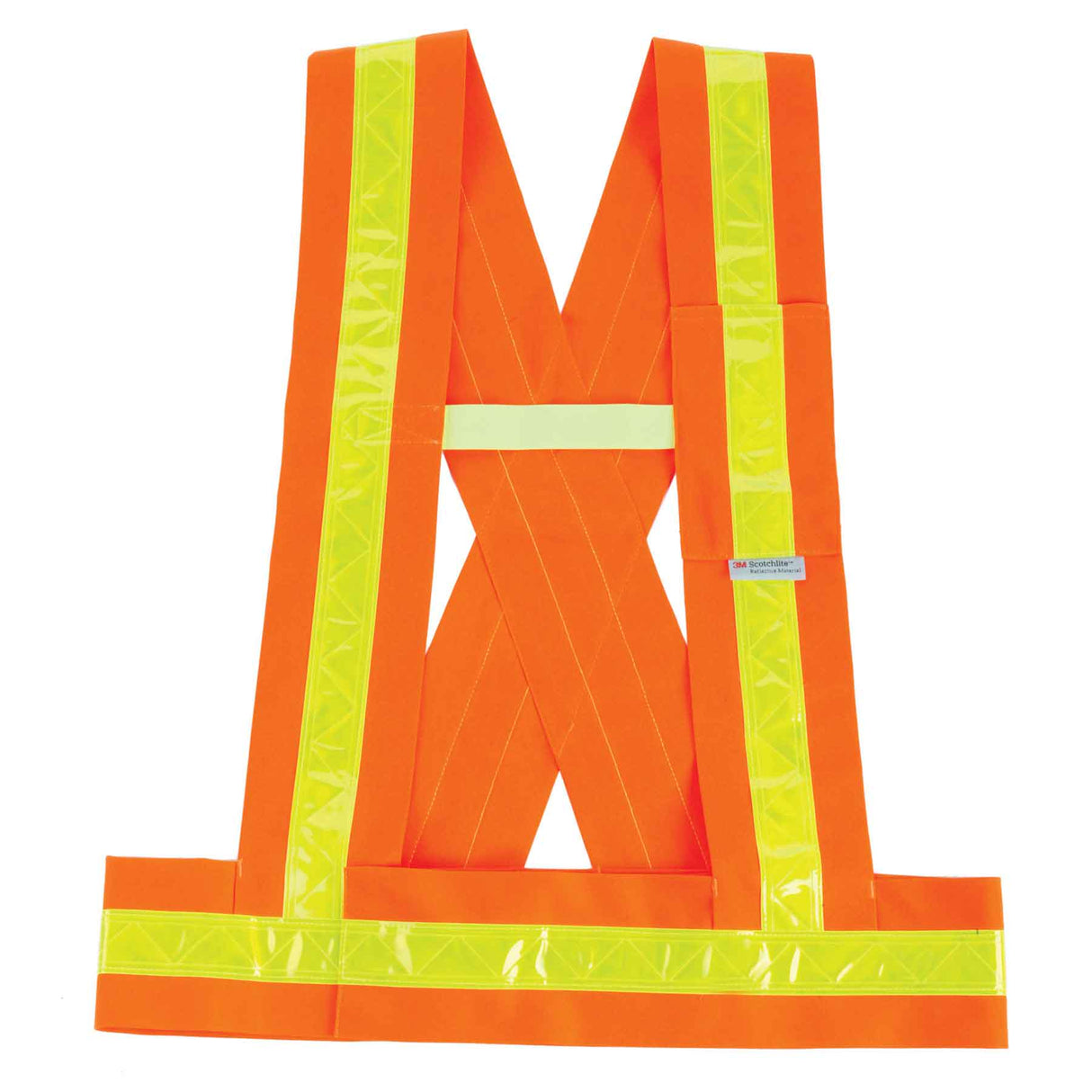 Ergodyne 27017 GloWear 8140BA Type O Class 1 Breakaway Sash, Medium/Large, HV Orange - 2