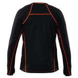 Ergodyne 40203 N-Ferno 6435 Thermal Base Layer Long Sleeve Shirt, Medium, Black - 2