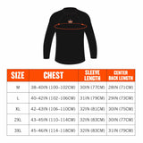 Ergodyne 40235 6436 XL Black Long Sleeve Lightweight Base Layer Shirt - 8