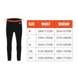 Ergodyne 40837 6481 3XL Black Lightweight Base Layer Pants - 6
