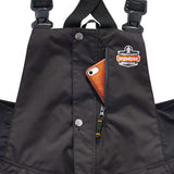 Ergodyne 41213 N-Ferno 6471 Thermal Bibs/Overalls, Medium, Black - 3