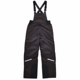 Ergodyne 41218 6471 4XL Black Thermal Bibs - 500D Nylon Shell - 2