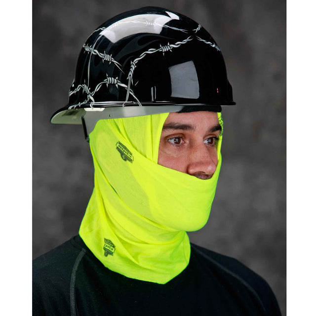 Ergodyne 42108 Chill-Its #6485 HiVis Lime Multi-Band, Neck Gaiter, Face Mask / Buff