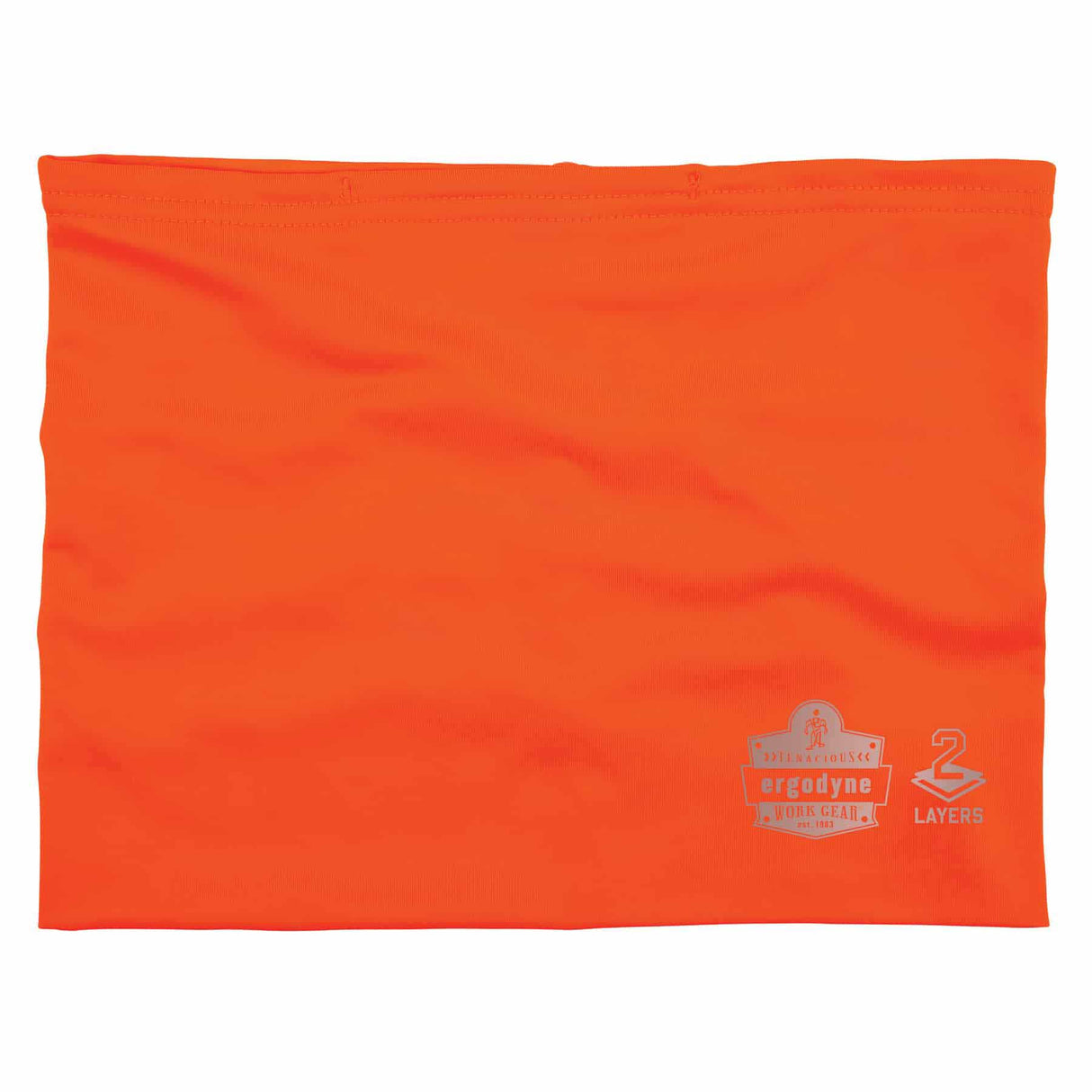 Ergodyne 42146 6489 S/M Hi-Vis Orange 2-Layer Cooling Multi-Band - Performance Knit - 2