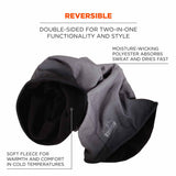 Ergodyne 42322 6491  Light Gray Fade Reversible Thermal Multi-Band - Fleece + Poly - 3