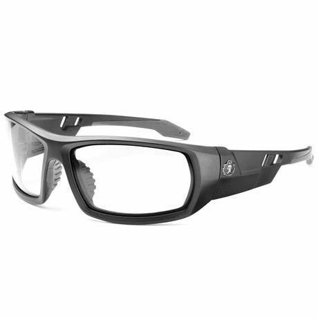 Ergodyne 50403 ODIN Anti-Fog Clear Lens Matte Black Safety Glasses