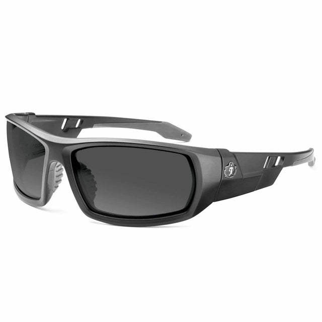 Ergodyne 50431 ODIN Polarized Smoke Lens Matte Black Safety Glasses