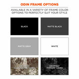 Ergodyne 50431 ODIN Polarized Smoke Lens Matte Black Safety Glasses - 5