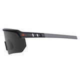 Ergodyne 55005 AEGIR Matte Black Frame Smoke Lens Safety Glasses Sunglasses - 9