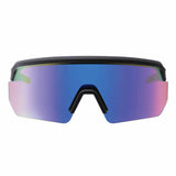 Ergodyne 55007 AEGIR-MI Matte Black Frame Blue Mirror Lens Safety Glasses - 8