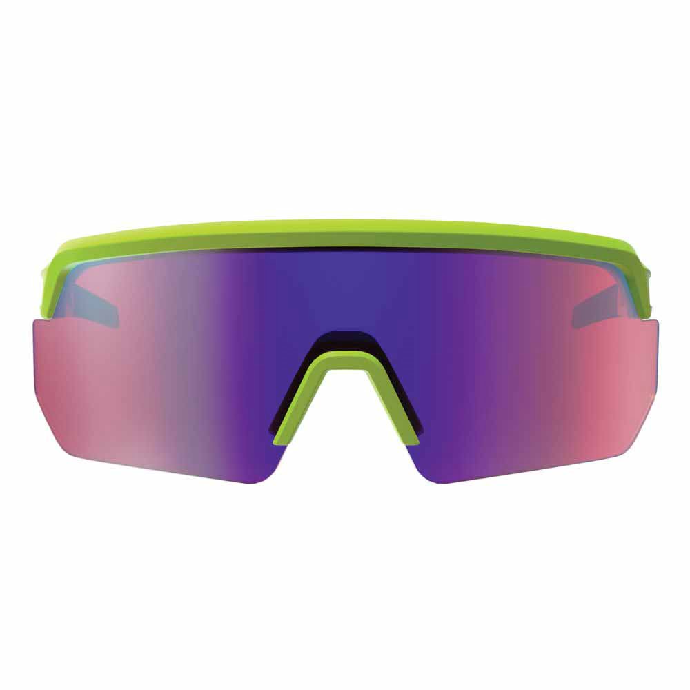 Ergodyne 55015 AEGIR-MI Lime Frame Purple Mirror Lens Safety Glasses - 8