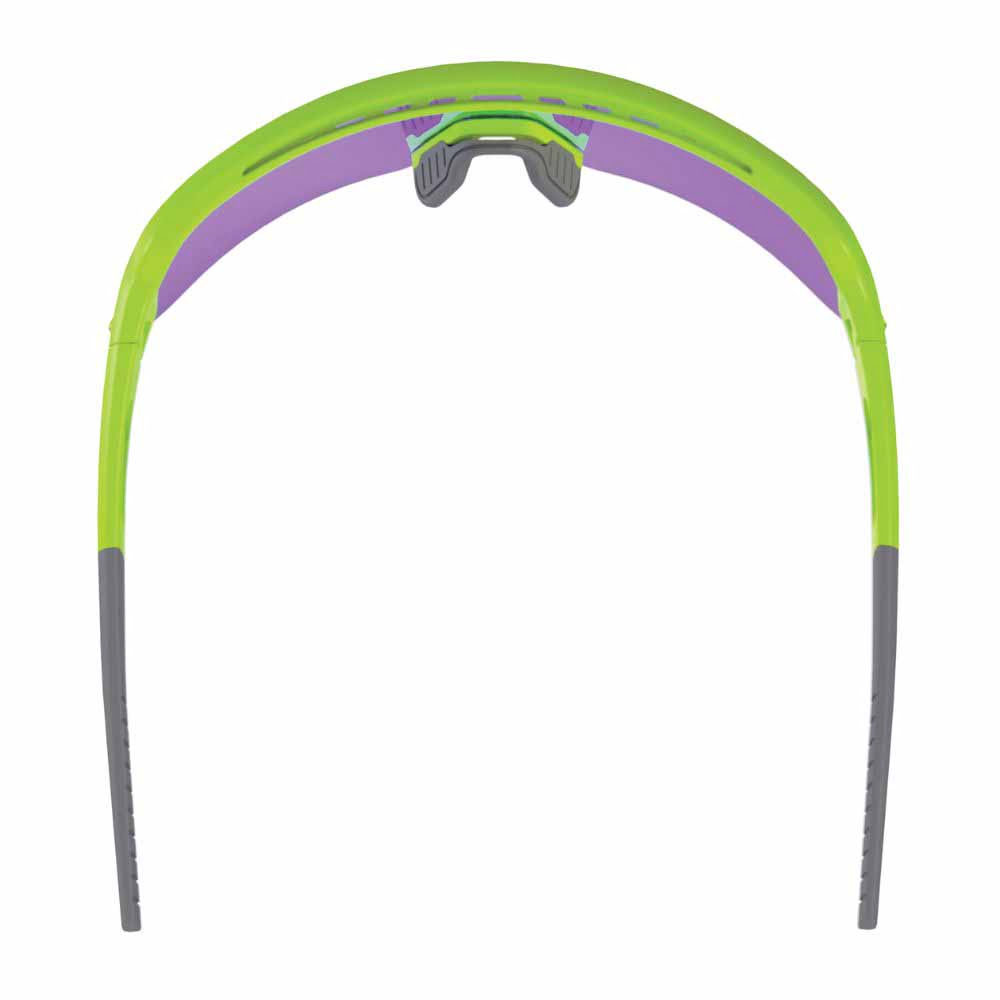 Ergodyne 55015 AEGIR-MI Lime Frame Purple Mirror Lens Safety Glasses - 9