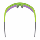 Ergodyne 55015 AEGIR-MI Lime Frame Purple Mirror Lens Safety Glasses - 9