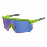 Ergodyne 55017 AEGIR-MI Lime Frame Blue Mirror Lens Safety Glasses - 7