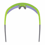 Ergodyne 55017 AEGIR-MI Lime Frame Blue Mirror Lens Safety Glasses - 9