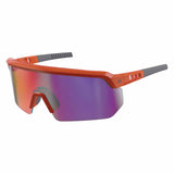 Ergodyne 55019 AEGIR-MI Orange Frame Purple Mirror Lens Safety Glasses - 7