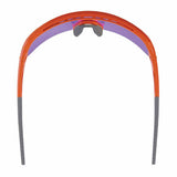 Ergodyne 55019 AEGIR-MI Orange Frame Purple Mirror Lens Safety Glasses - 9