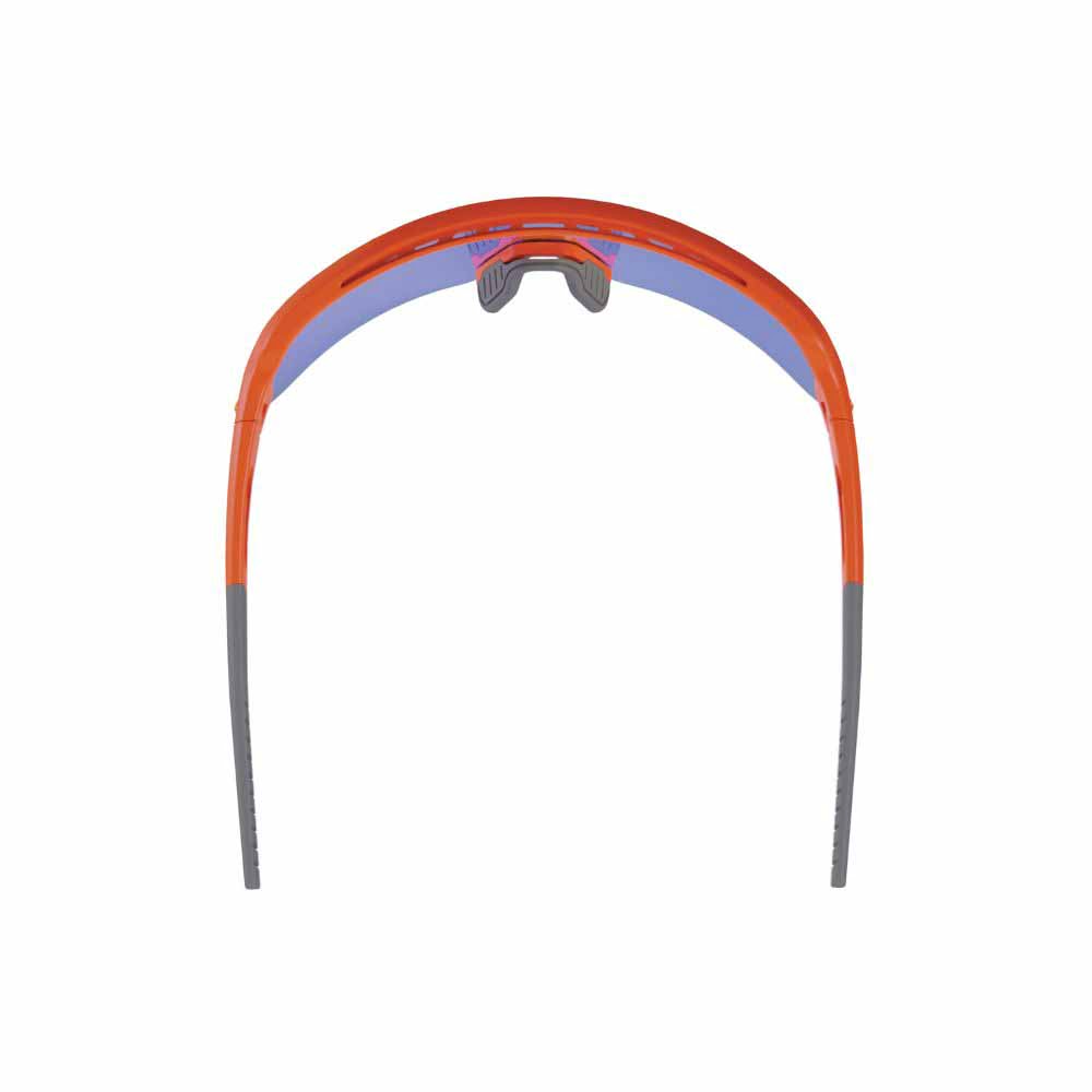 Ergodyne 55021 AEGIR-MI Orange Frame Blue Mirror Lens Safety Glasses - 9