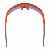 Ergodyne 55022 AEGIR-AFASM Orange Frame Blue Mirror Lens Anti Scratch Anti Fog Safety Glasses - 10