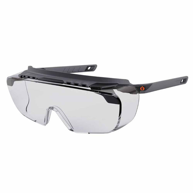 Ergodyne 55102 OSMIN-AFAS Matte Black Frame Clear Lens AFAS Safety Glasses