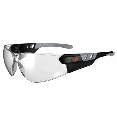 Ergodyne 59180 SAGA In/Outdoor Lens Matte Black Frameless Safety Glasses