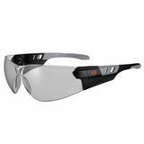 Ergodyne 59183 SAGA Anti-Fog In/Outdoor Lens Matte Black Frameless Safety Glasses