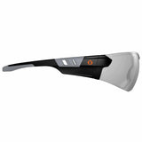 Ergodyne 59183 SAGA Anti-Fog In/Outdoor Lens Matte Black Frameless Safety Glasses - 2
