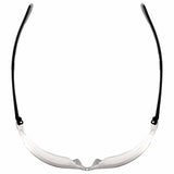 Ergodyne 59203 VALI Anti-Fog Clear Lens Matte Black Frameless Safety Glasses - 3