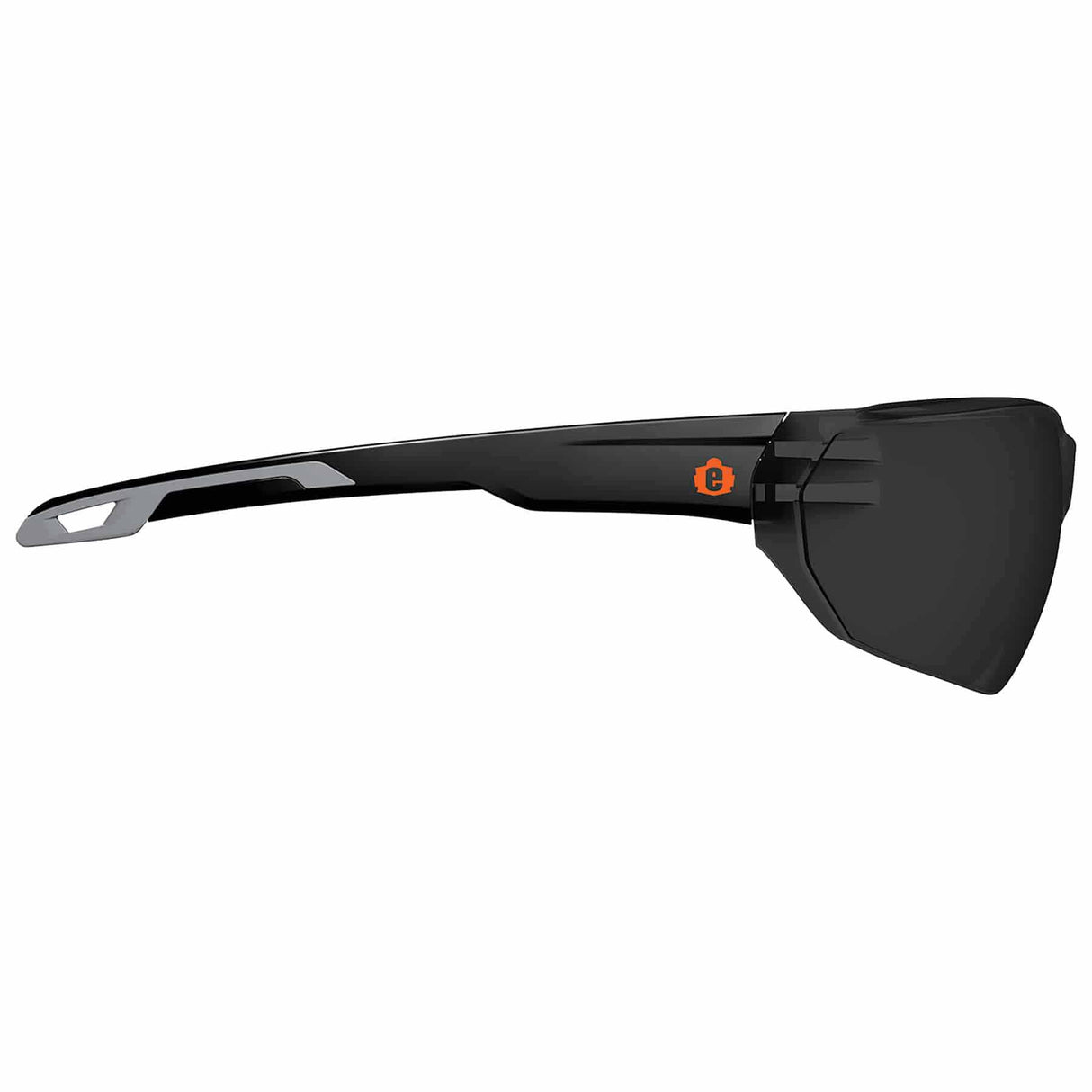 Ergodyne 59230 VALI Smoke Lens Matte Black Frameless Safety Glasses - 2