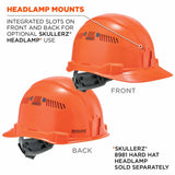 Ergodyne 60145 8972  Orange Class C Hard Hat Cap Style - 7