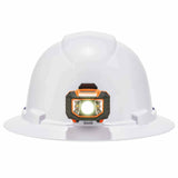 Ergodyne 60152 8971LED  White Class E Hard Hat Full Brim + LED Light - 2