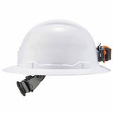 Ergodyne 60152 8971LED  White Class E Hard Hat Full Brim + LED Light - 6