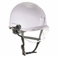 Ergodyne 60215 8974V Anti-Fog Clear Lens White Class E Safety Hard Hat Helmet + Visor