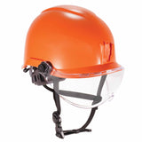 Ergodyne 60217 8974V Anti-Fog Clear Lens Orange Class E Safety Hard Hat Helmet + Visor