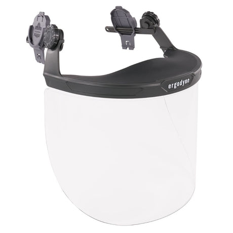 Ergodyne 60245 #8995 Clear Lens Gray Hard Hat Face Shield for Full Brim