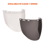 Ergodyne 60250 #8997 Smoke Face Shield Replacement for Cap-Style HH & SH - 6