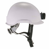 Ergodyne 60261 8976LED White Safety Helmet with LED Light Type 2 Class E - 12