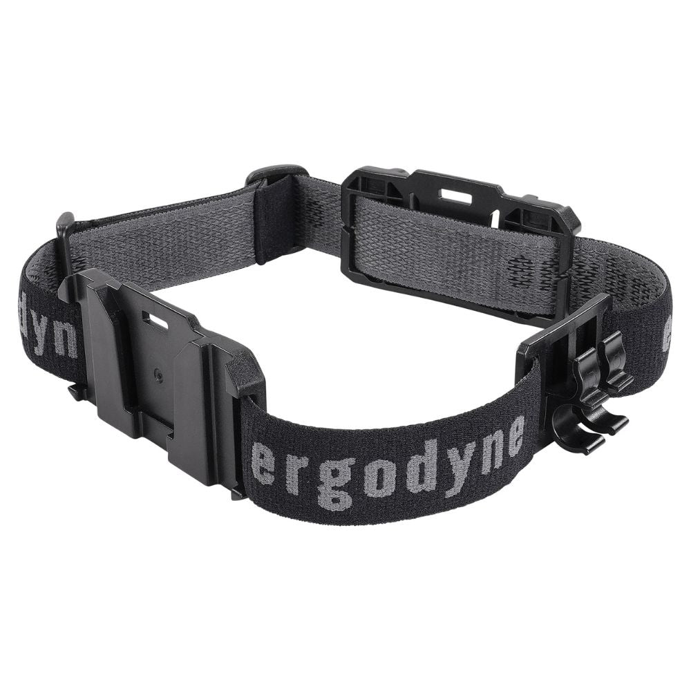 Ergodyne 60292 #8980 Black Headband Light Mount with Fabric Strap