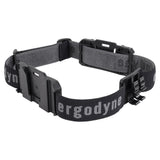 Ergodyne 60292 #8980 Black Headband Light Mount with Fabric Strap