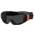 Ergodyne 60301 MODI-FAB Smoke Lens Gray OTG Safety Goggles Elastic Strap